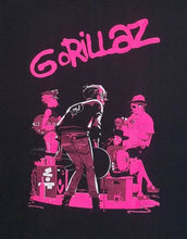 Load image into Gallery viewer, new gorillaz pink unisex silkscreen t-shirt available from small 2xl women unisex music men pink apparel adult shirts tops
