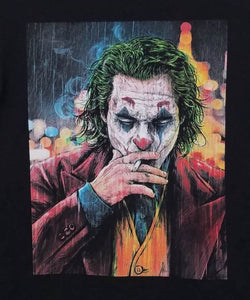 New "2019 Joker Smoking" Unisex Silkscreen T-Shirt. Available From Small-3XL.