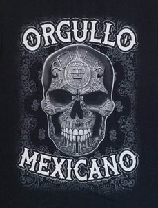 new orgullo mexicano mens silkscreen-t shirt available from small-3xl women unisex mexican style men apparel adult shirts tops