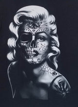 Load image into Gallery viewer, new marilyn monroe half dead mens silkscreen t-shirt available from small-2xl women vintage hollywood unisex men apparel adult shirts tops
