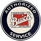 new authorized buick service novelty metal signs general motors auto trasnportation wall decor embossed aluminum sign die cut
