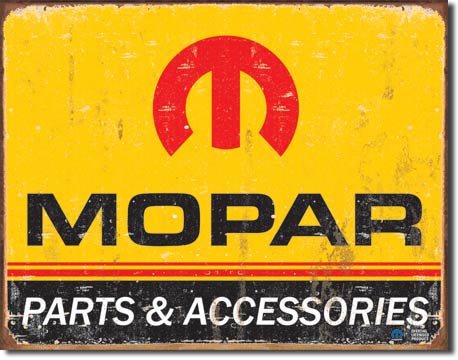 new mopar 1964-1971 parts accessories wall art metal sign 16width x 12.5height decor trucks transportation mopar cars auto novelty