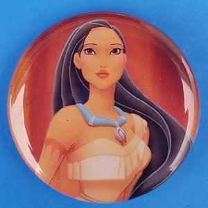 new disney princesses button set of 9 buttons are 1.25 inches in size Included In Set Snow White Ariel Elsa Cinderella Jasmin Belle Aurora Pocahontas Tiana collection cartoons movies animation