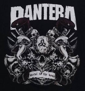 new pantera metal to the bone unisex silkscreen t-shirt available from small-3xl women unisex rock music men apparel adult shirts tops