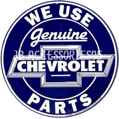 new genuine chevrolet parts large round aluminum sign 24 diameter wall decor trucks man cave die cut chevrolet chevy cars auto novelty